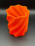 Spiral pen holder